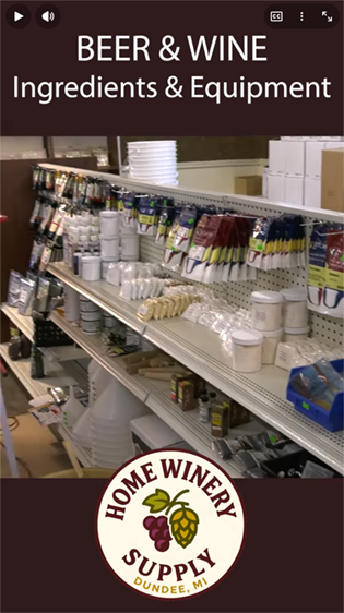 Home Winery Supply